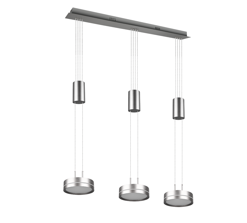 Rippuv valgusti 3 tk hõbedane - Image 6