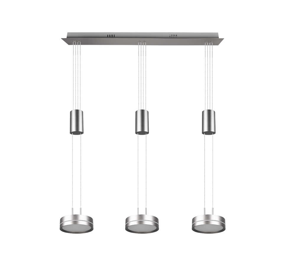 Rippuv valgusti 3 tk hõbedane - Image 7