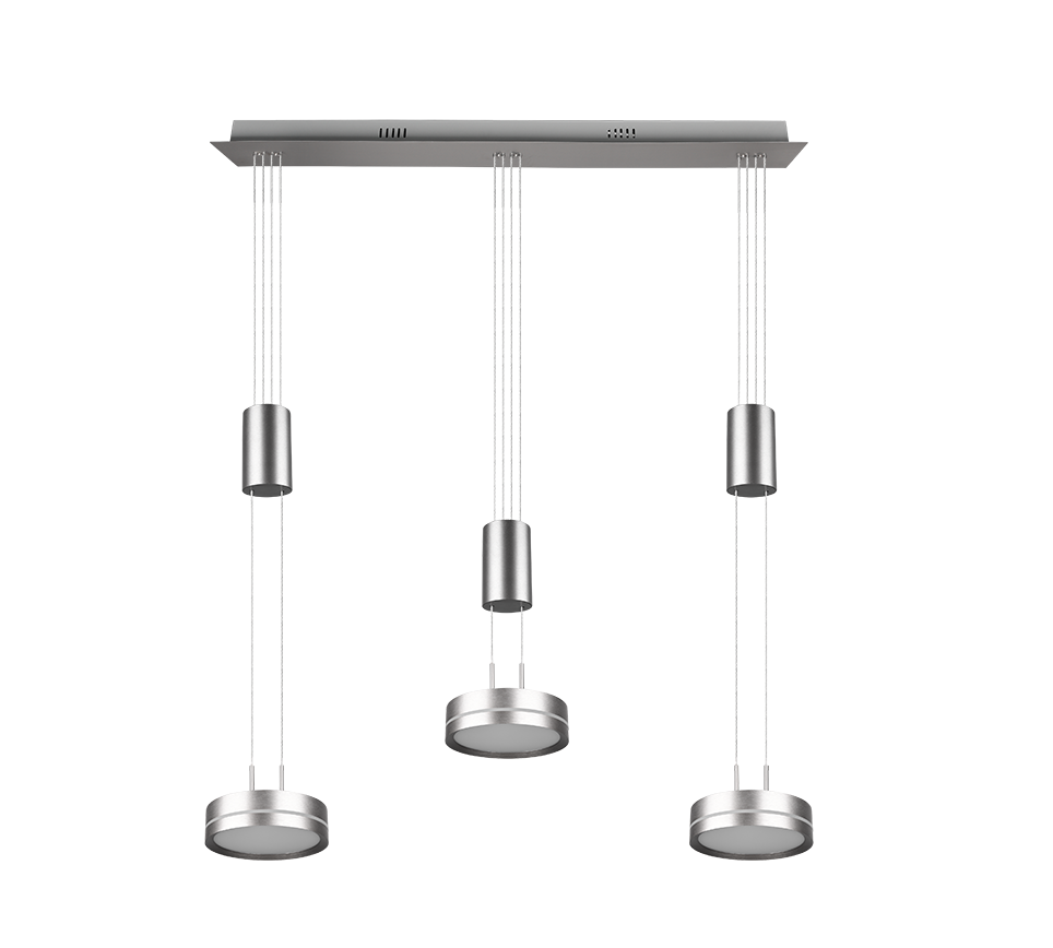 Rippuv valgusti 3 tk hõbedane - Image 9