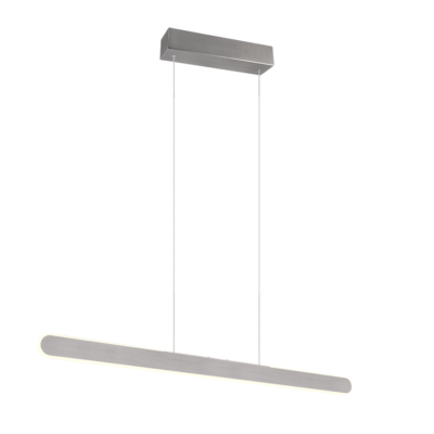 Rippuv valgusti LED 100 cm hõbedane
