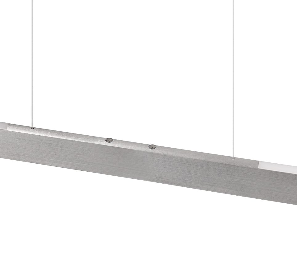 Rippuv valgusti LED 100 cm hõbedane - Image 2