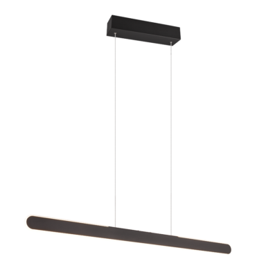 Rippuv valgusti LED 100 cm must