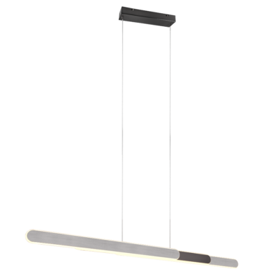 Rippuv valgusti Helios 82,5-130 cm hõbedane