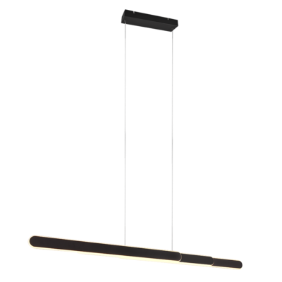 Rippuv valgusti Helios LED 82,5-130 cm must