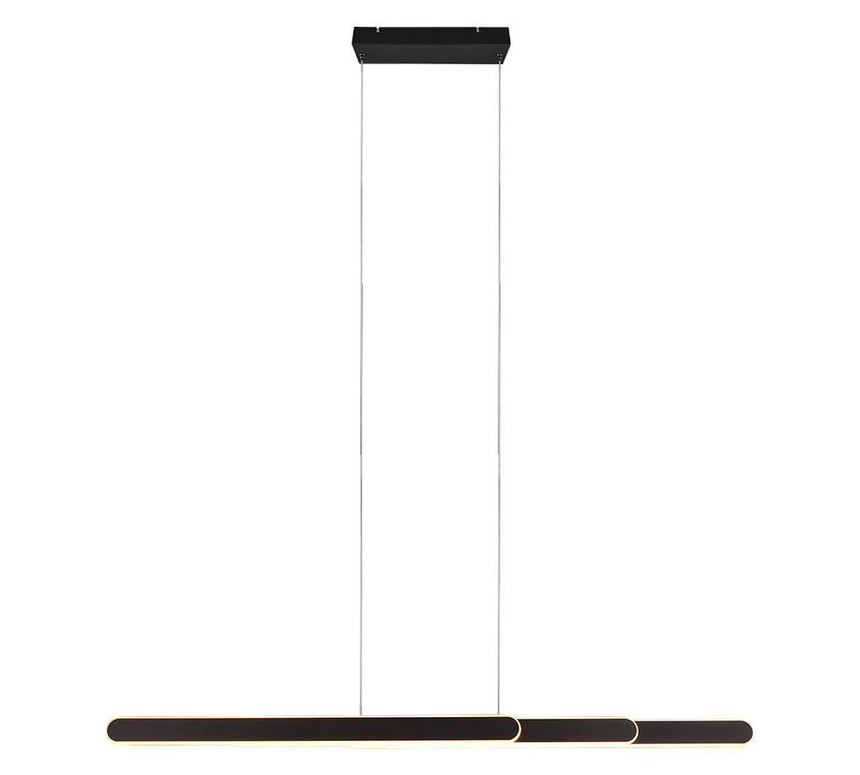 Rippuv valgusti Helios LED 82,5-130 cm must - Image 4