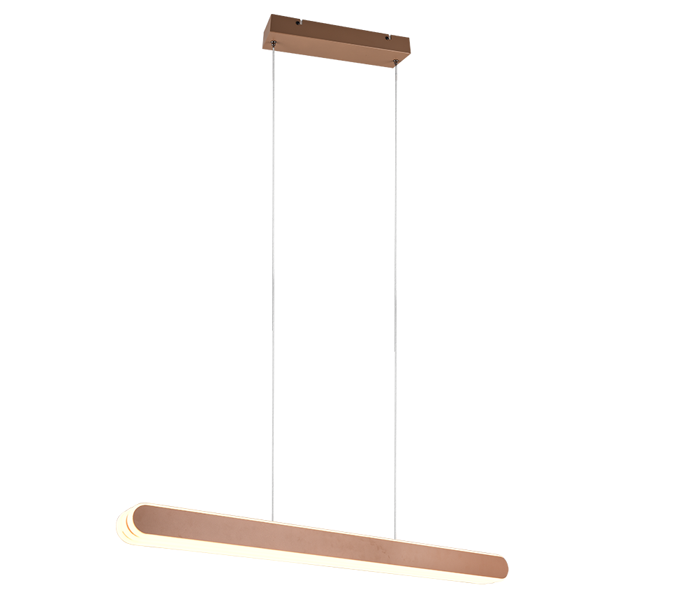 Rippuv valgusti Helios 82,5-130 cm kohvi pruun - Image 3