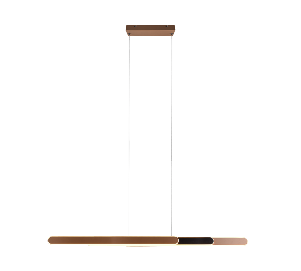 Rippuv valgusti Helios 82,5-130 cm kohvi pruun - Image 4
