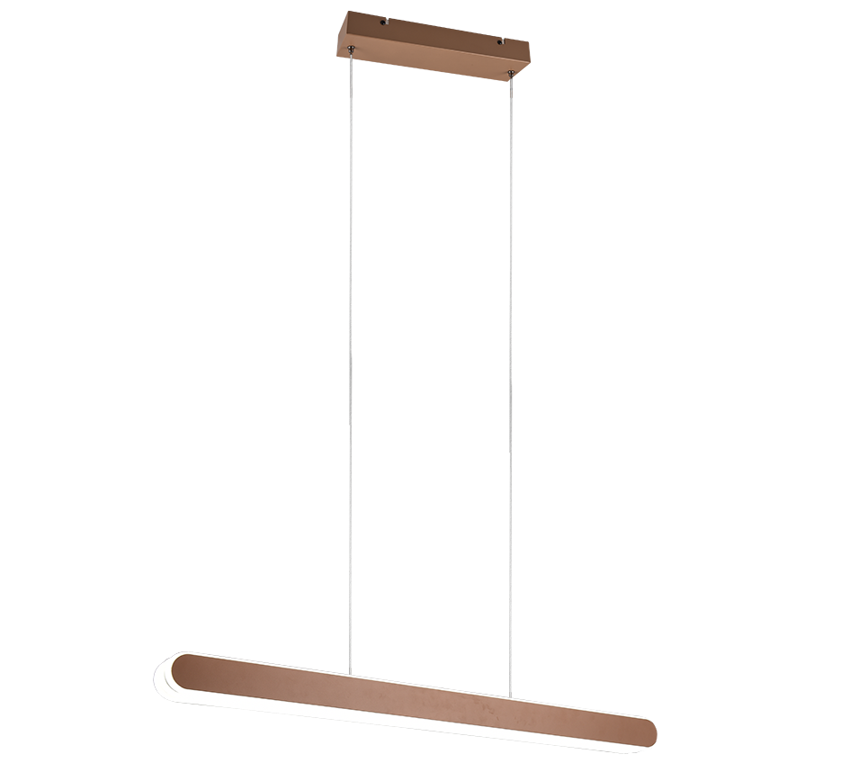Rippuv valgusti Helios 82,5-130 cm kohvi pruun - Image 9