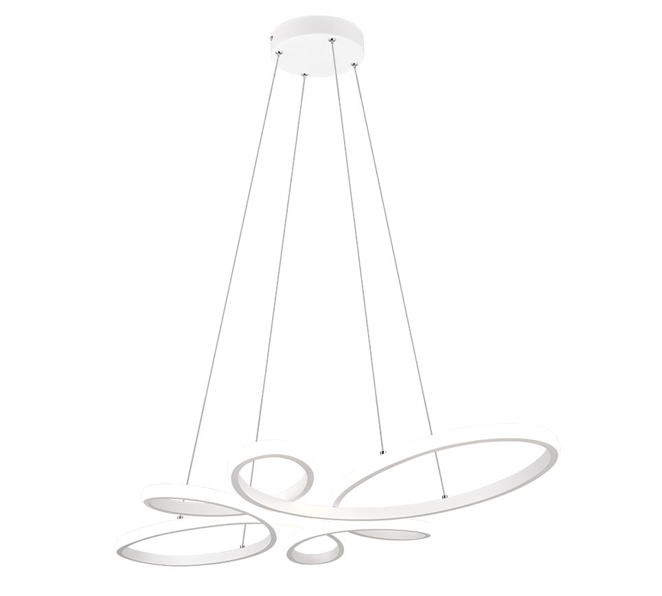 Rippuv valgusti LED matt valge 4000K - Image 2