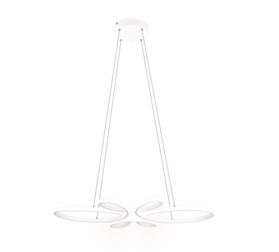 Rippuv valgusti LED matt valge 4000K - Image 3