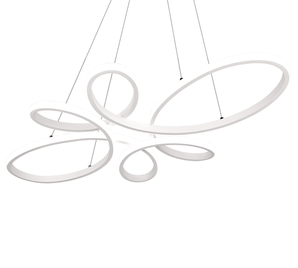 Rippuv valgusti LED matt valge 4000K - Image 6