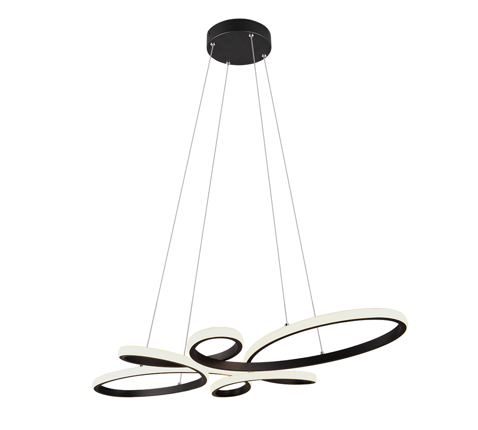 Rippuv valgusti LED must matte - Image 3