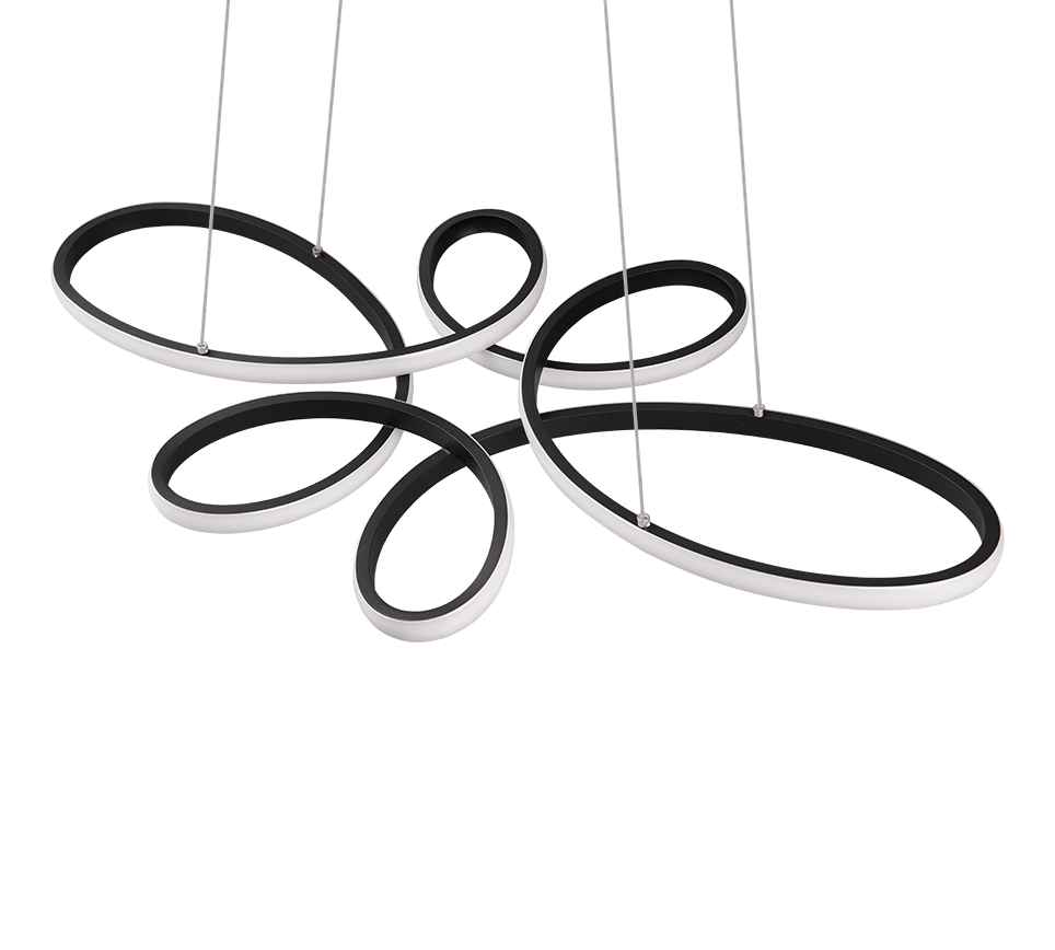 Rippuv valgusti LED must matte - Image 10