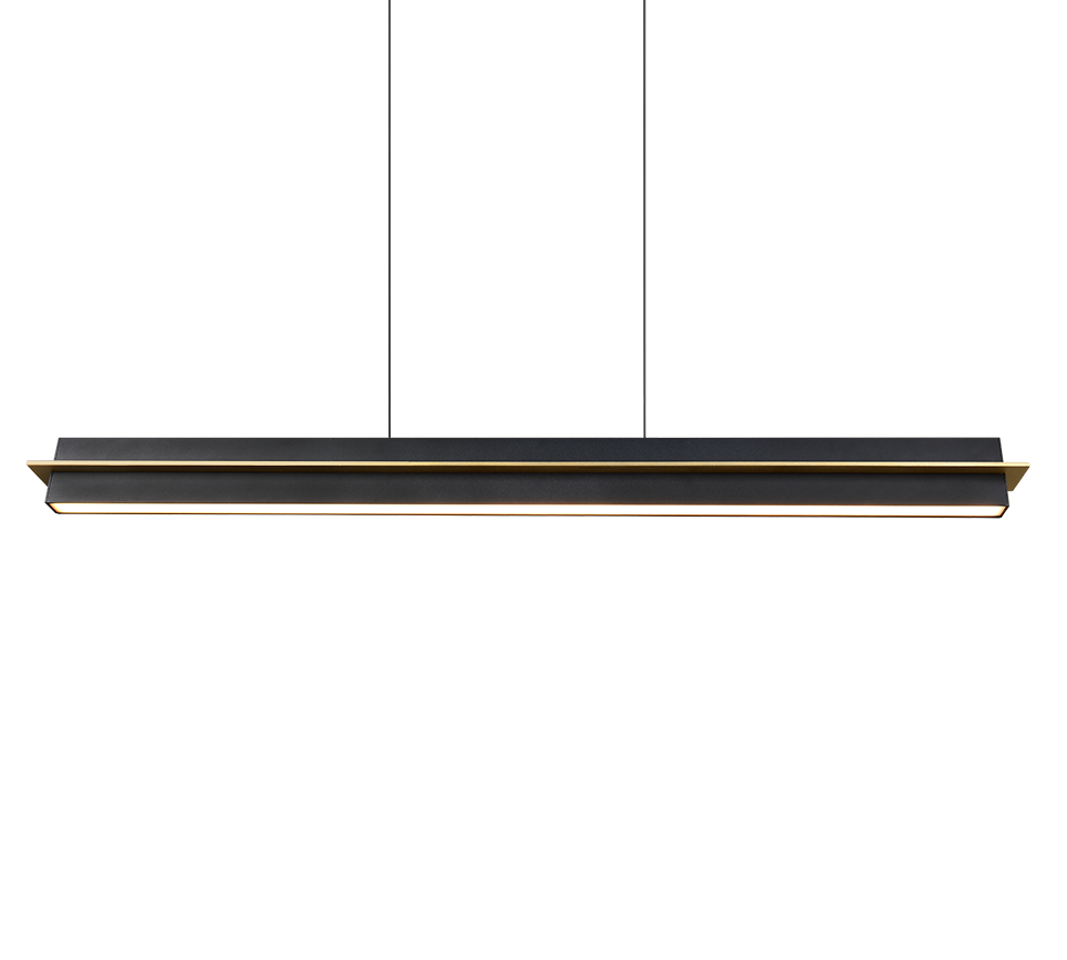 Rippuv valgusti must/kuld - Image 5