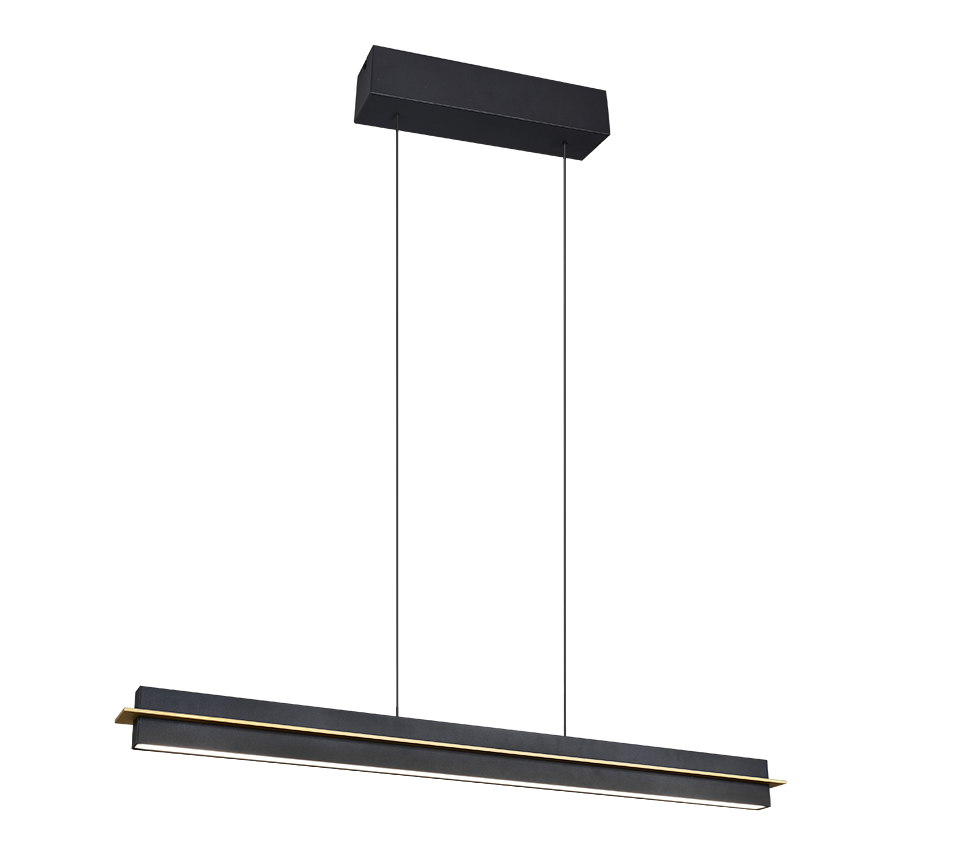 Rippuv valgusti must/kuld - Image 6