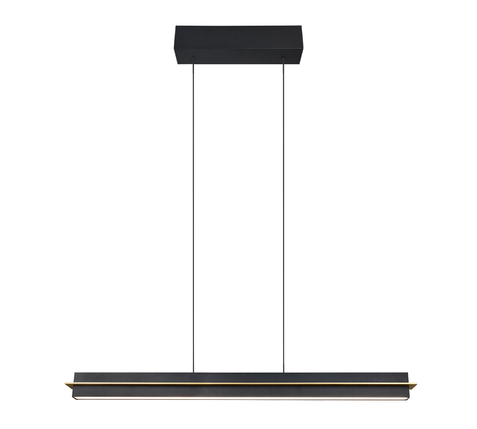 Rippuv valgusti must/kuld - Image 8