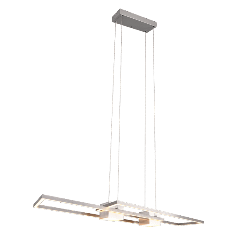 Rippuv valgusti hõbedane LED