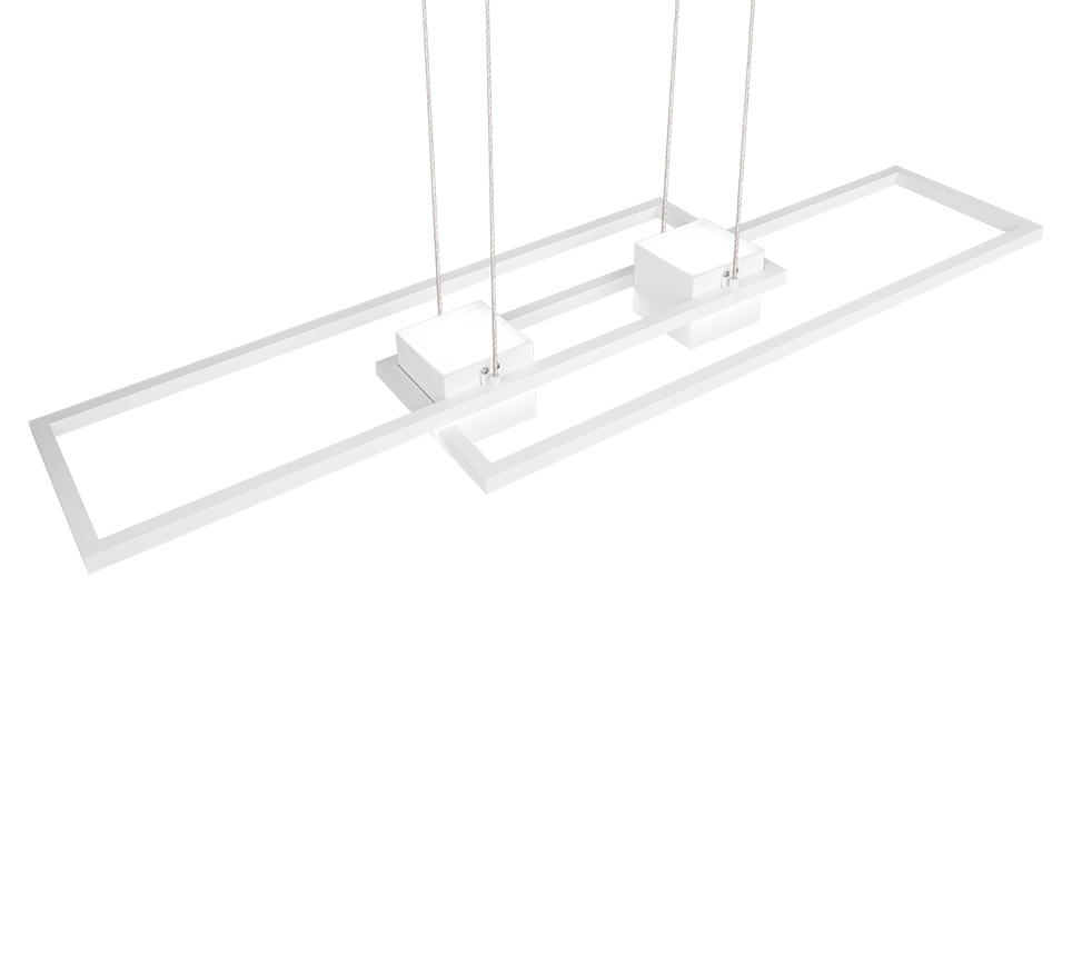 Rippuv valgusti LED matt valge - Image 10