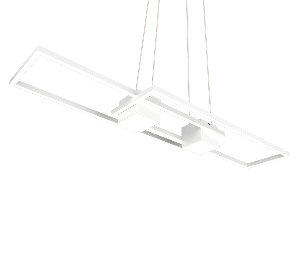 Rippuv valgusti LED matt valge - Image 7