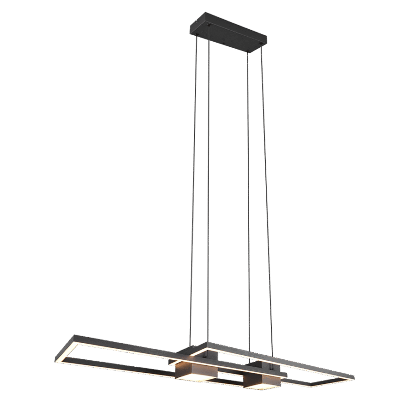 Rippuv valgusti LED must