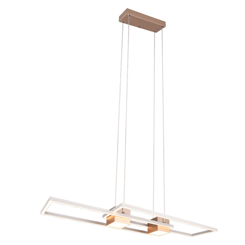 Rippuv valgusti kohvi pruun