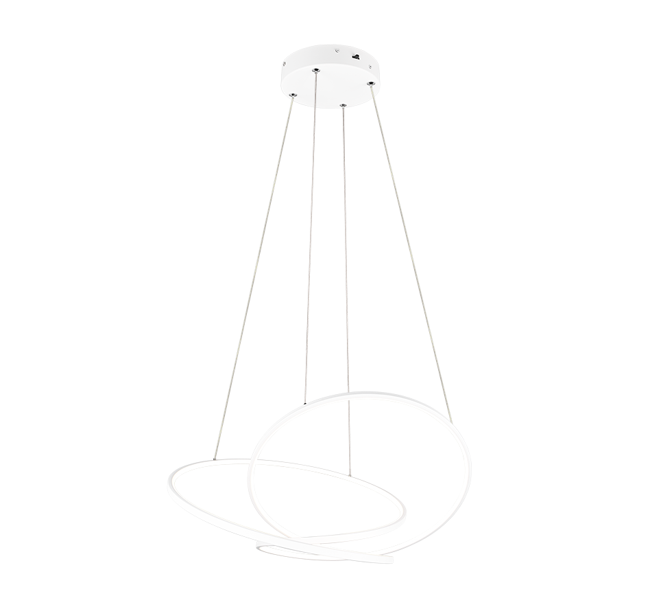 Rippuv valgusti LED 84 cm matt valge - Image 2