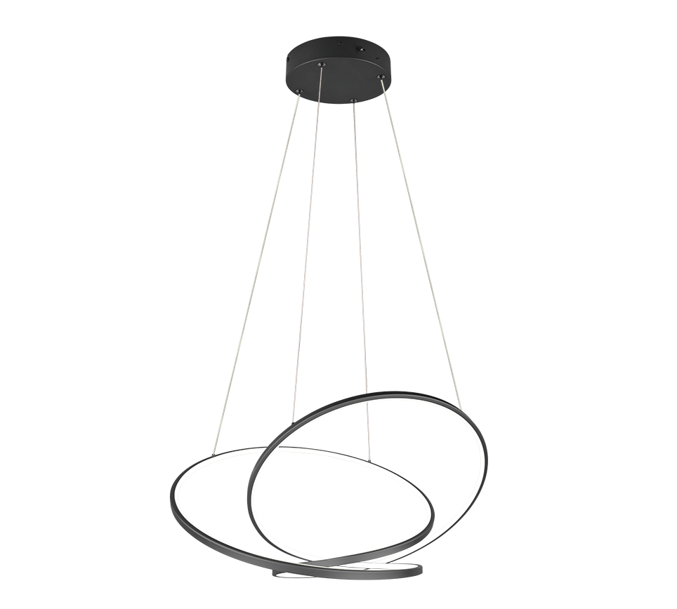 Rippuv valgusti LED 84 cm must - Image 3