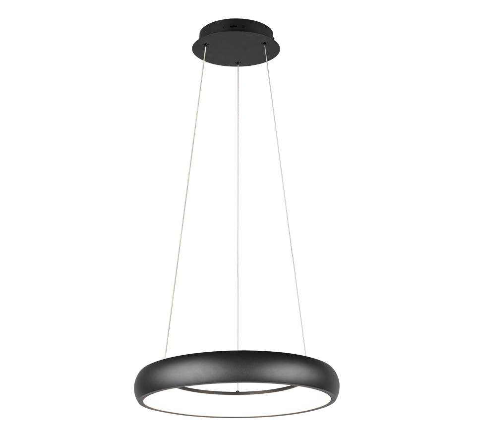 Rippuv valgusti LED 47 cm must - Image 2