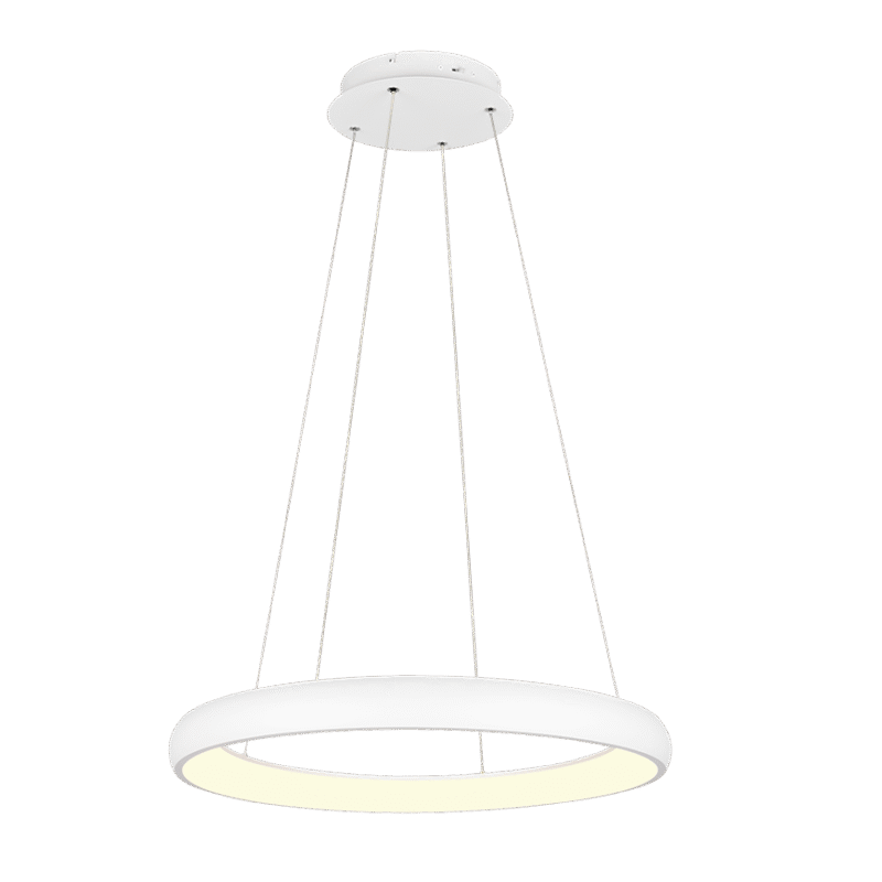 Rippuv valgusti LED 75 cm matt valge