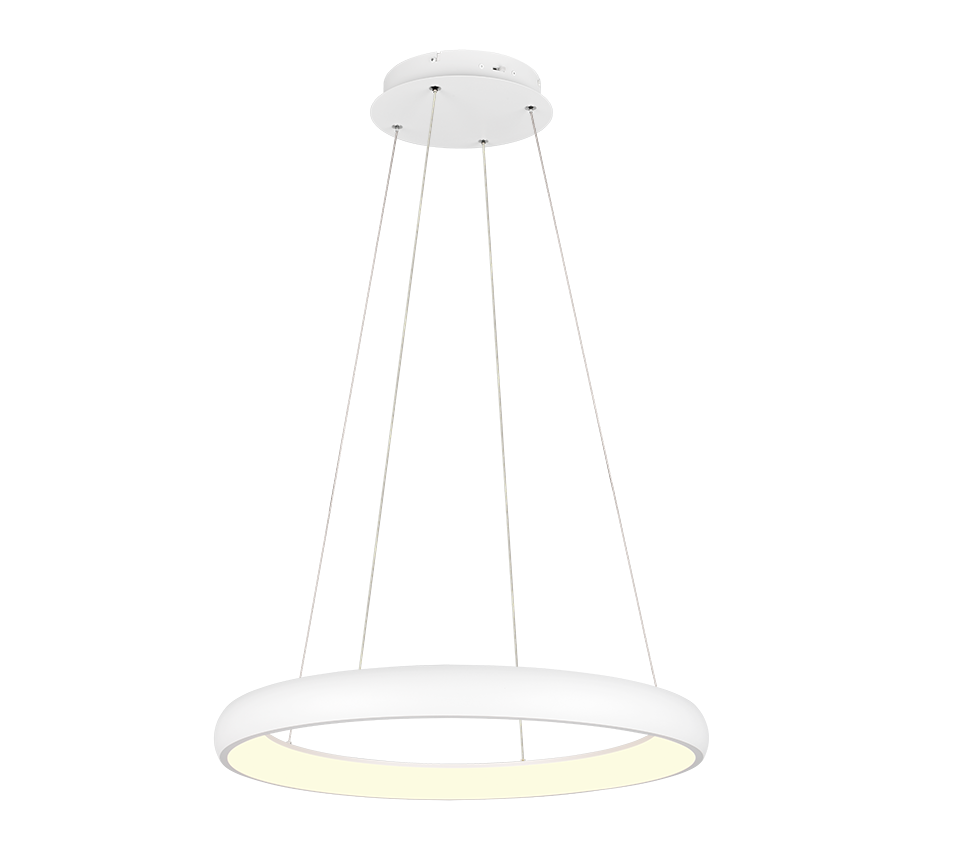 Rippuv valgusti LED 75 cm matt valge