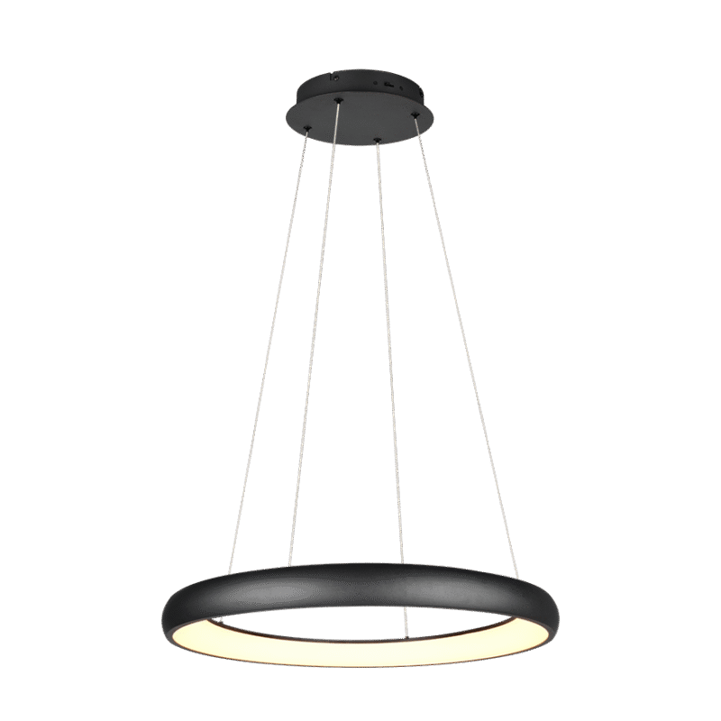 Rippuv valgusti LED 75 cm must