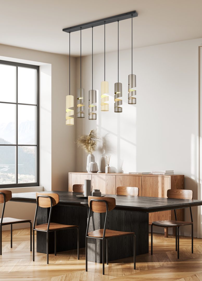 Rippuv valgusti 6 tk GU10 mitmevärviline - Image 2