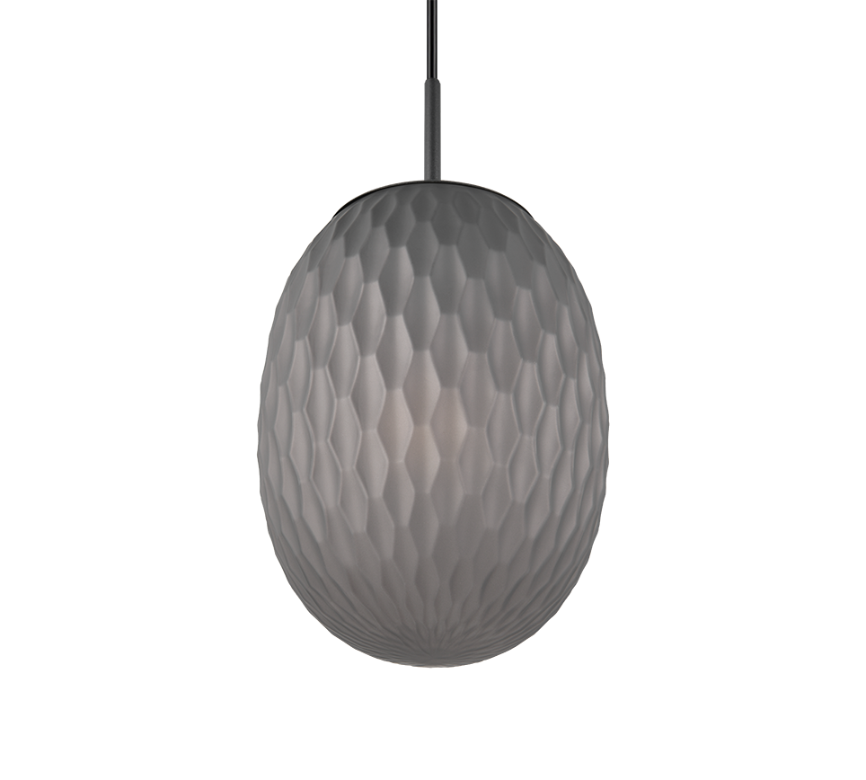 Rippuv valgusti 1 tk E27 matt must/suitsu - Image 7