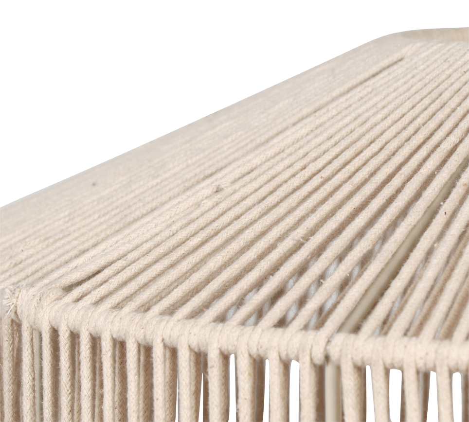 Rippuv valgusti 61 cm E27 beež - Image 8