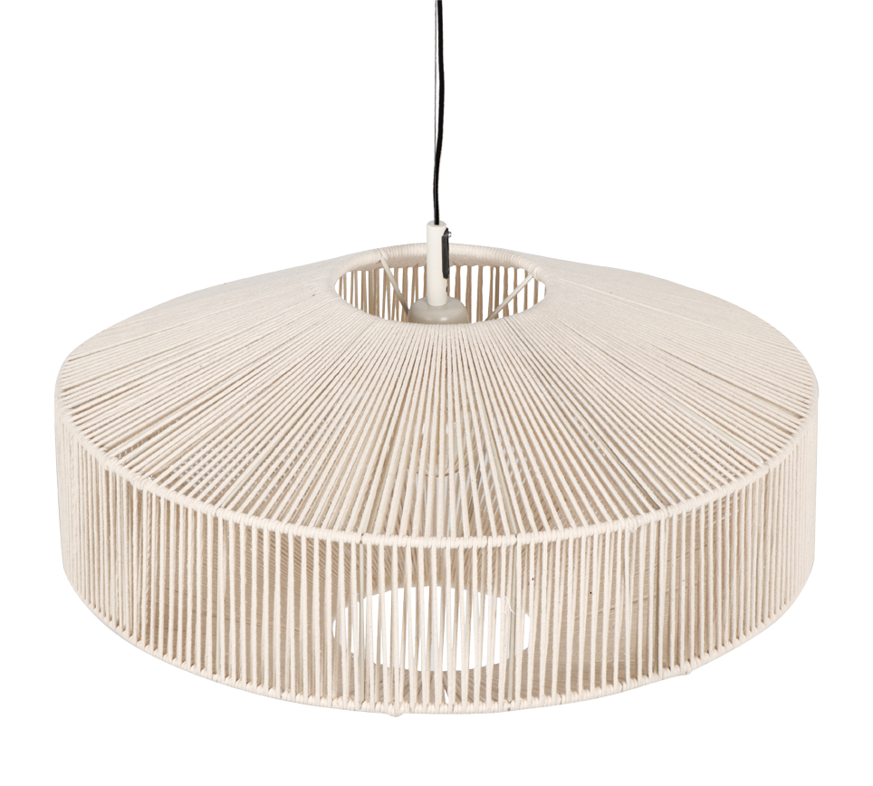 Rippuv valgusti 46 cm E27 beež - Image 7