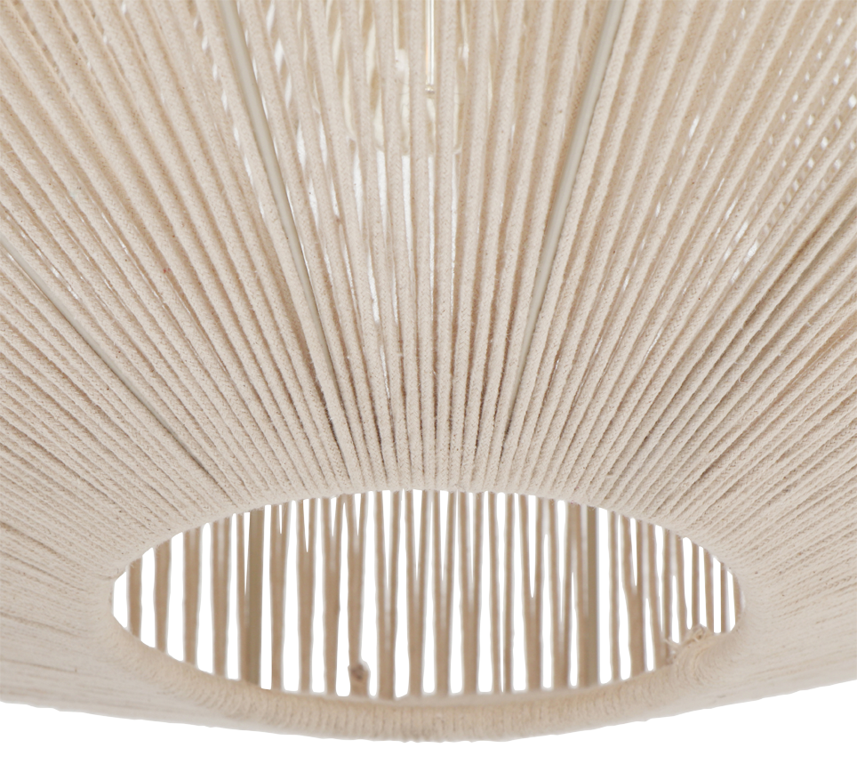 Rippuv valgusti 46 cm E27 beež - Image 8