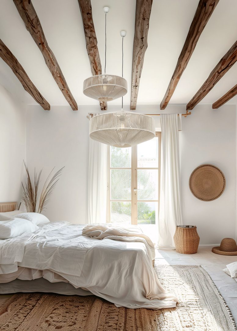 Rippuv valgusti 46 cm E27 beež - Image 2