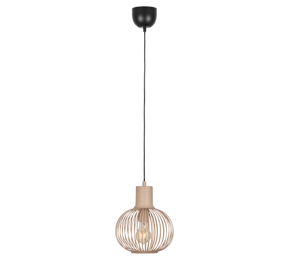 Rippuv valgusti 23 cm E27 sand