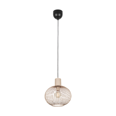 Rippuv valgusti 33 cm E27 sand