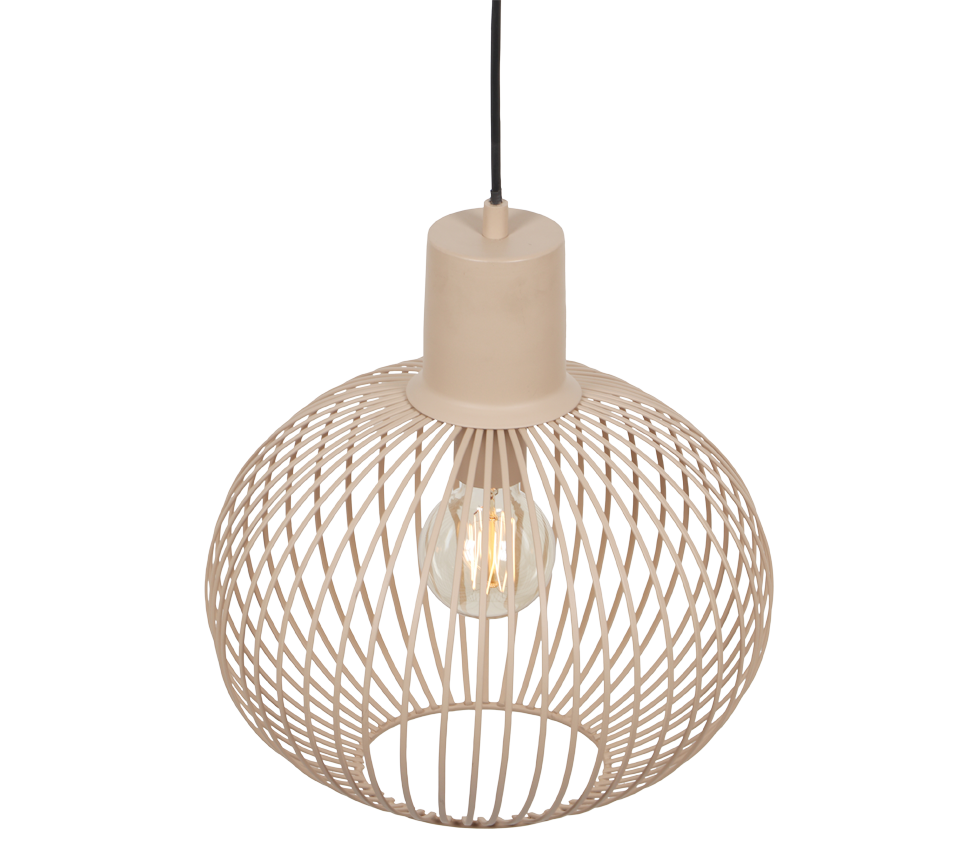 Rippuv valgusti 33 cm E27 sand - Image 4