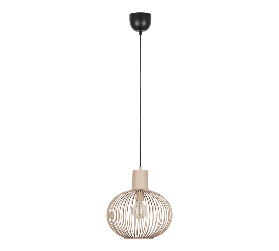 Rippuv valgusti 33 cm E27 sand - Image 6