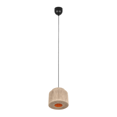 Rippuv valgusti 1 tk 31 cm E27 looduslik värv/jutust