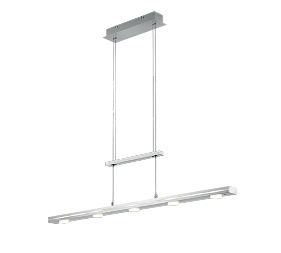 Rippuv valgusti hõbedane LED