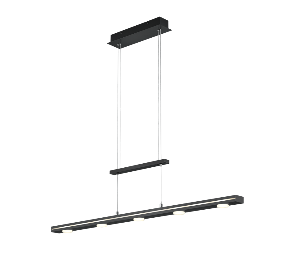 Rippuv valgusti must