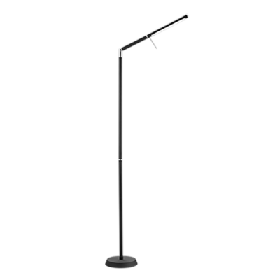 Filigran LED põrandavalgusti must