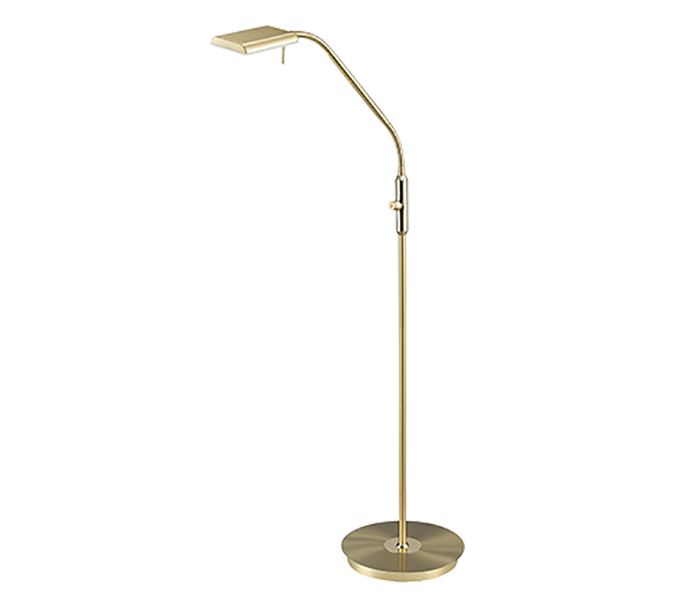 Bergamo LED põrandavalgusti matt messing