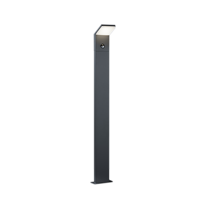 Pärl LED post 100 cm antratsiit anduriga