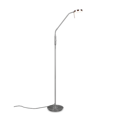Monza LED põrandavalgusti hõbedane