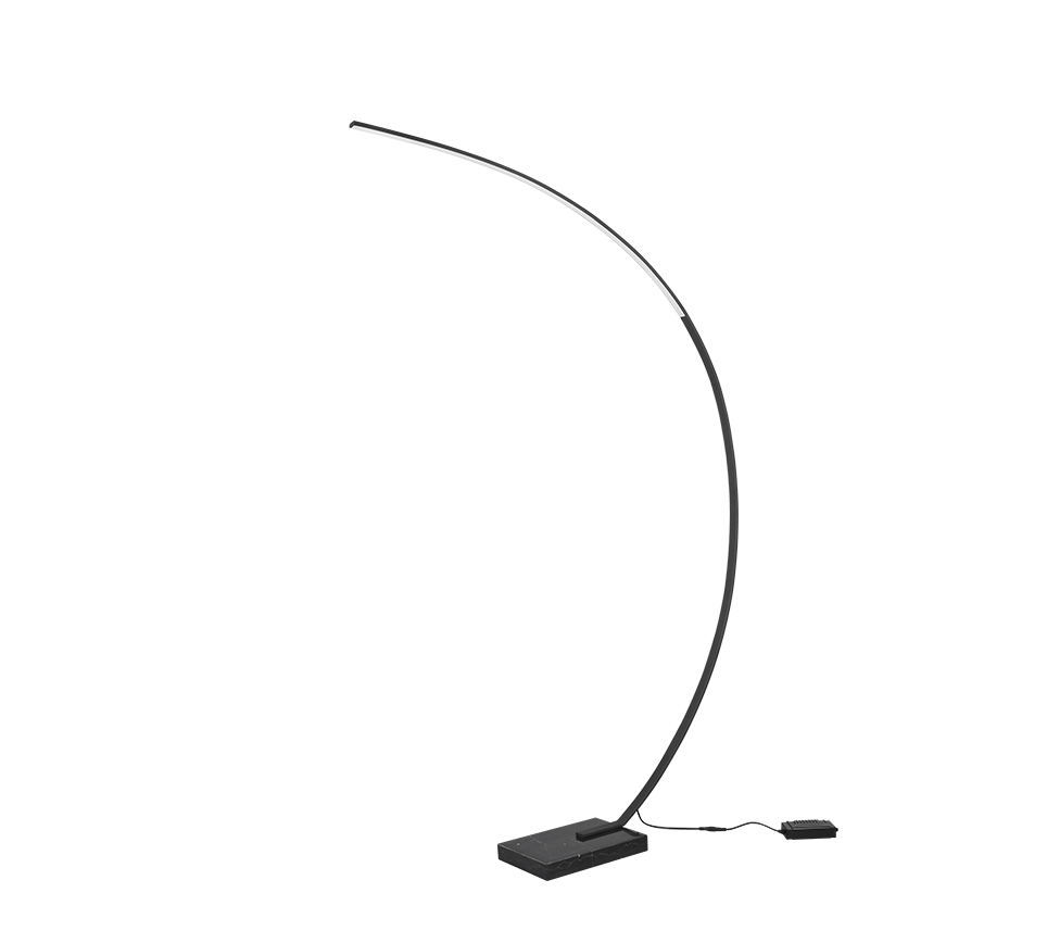 Bangkok LED põrandavalgusti must - Image 3