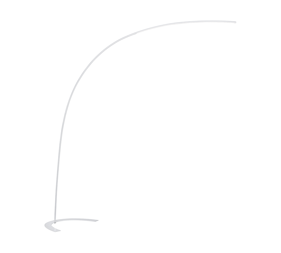 Valge LED põrandalamp